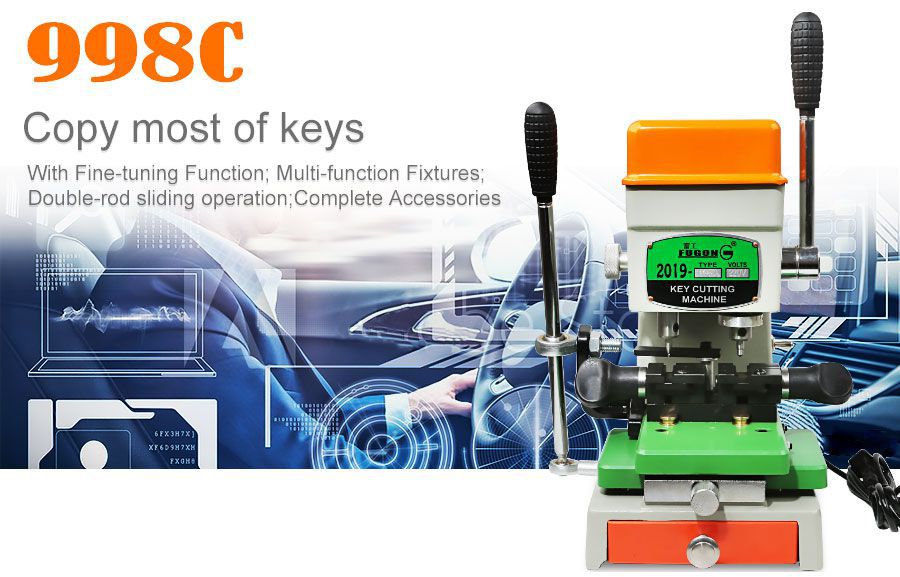 Fugong 998c machine automatique de coupe de clés