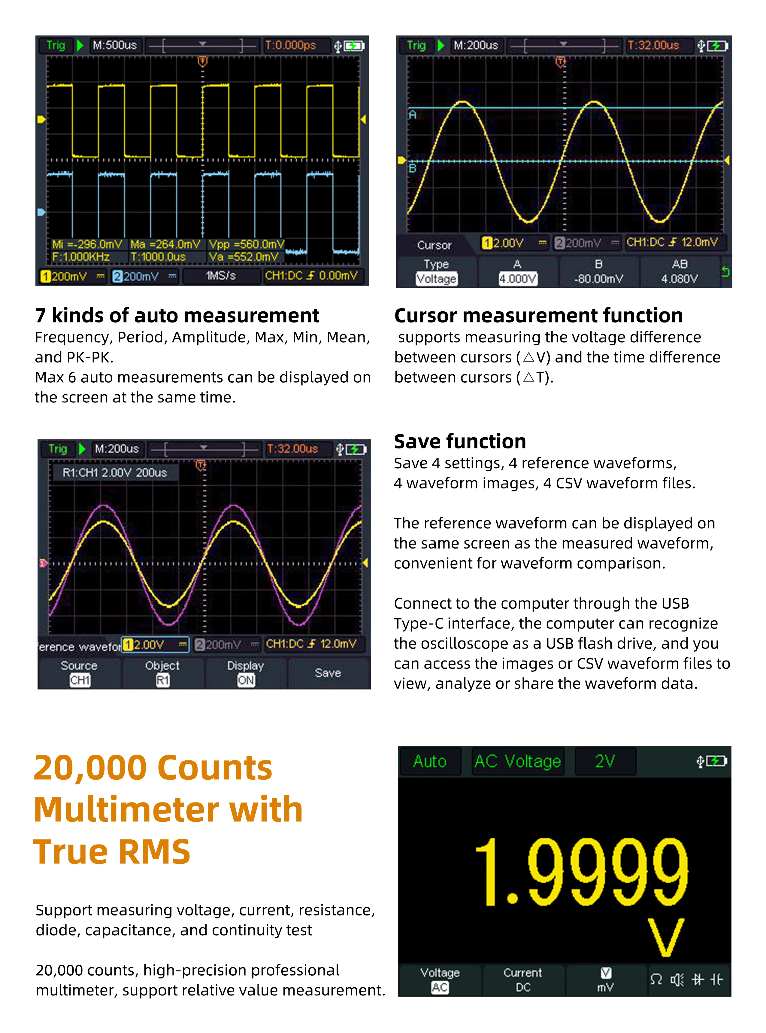 Oscilloscope num&eacute;rique portatif
