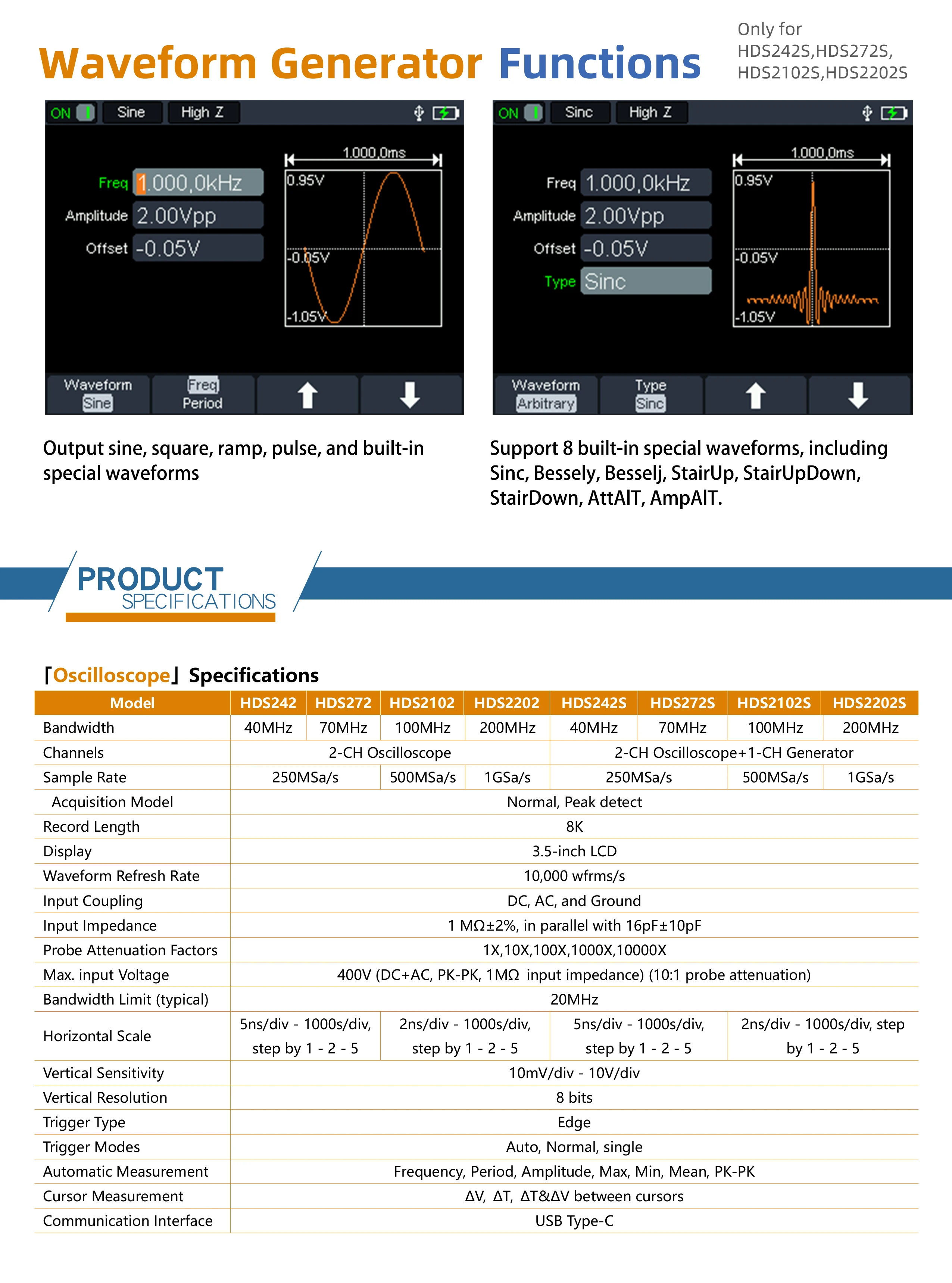 Oscilloscope num&eacute;rique portatif