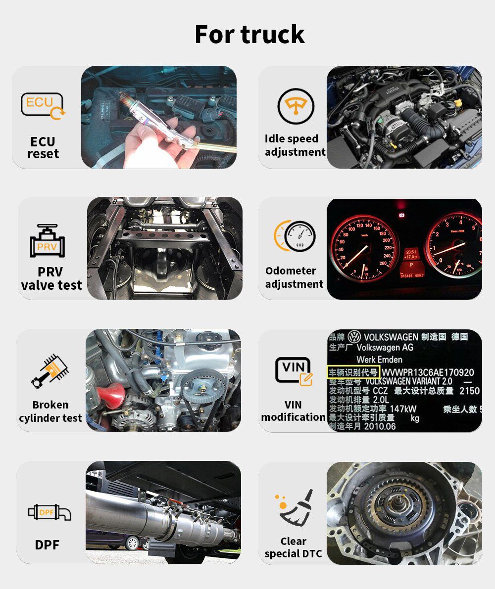 Humzor nd666 Elite OBD2 Automotive Diagnostic Scanner