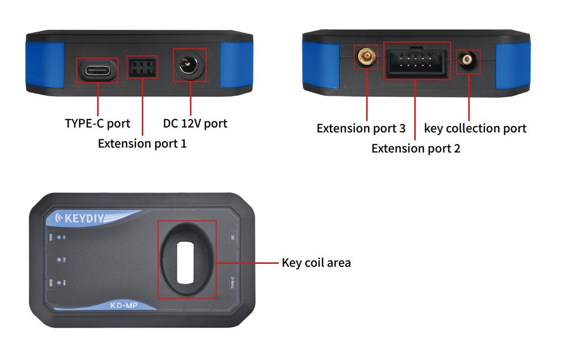 KeyDIY KD-MP Outil Ajouter des clés MLB systèmes