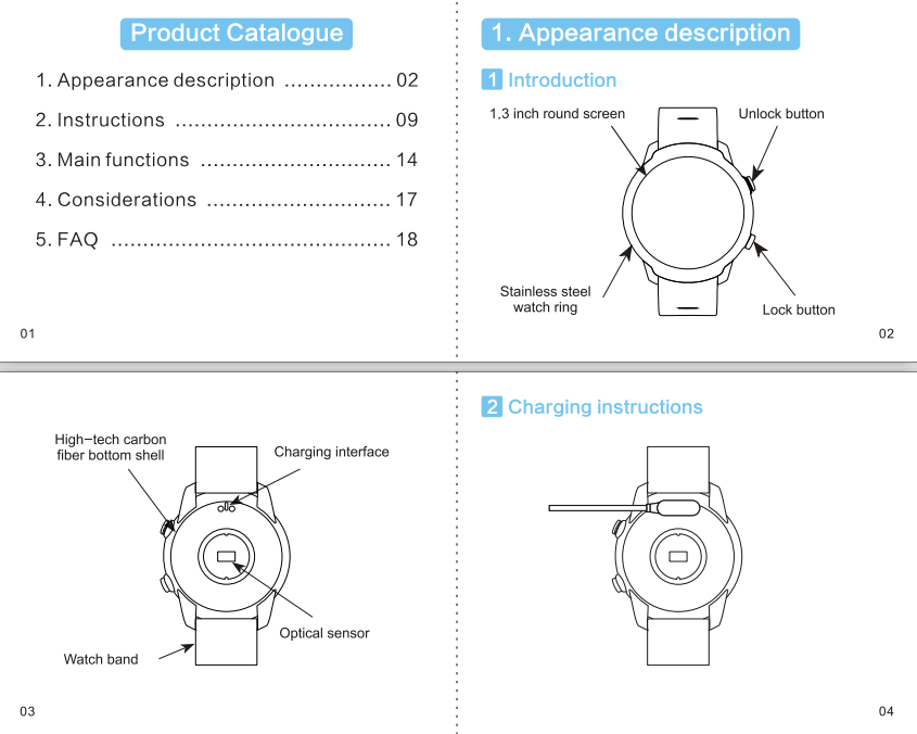 Original KEYDIY KD Smart Watch KD-SW02 cristal liquide