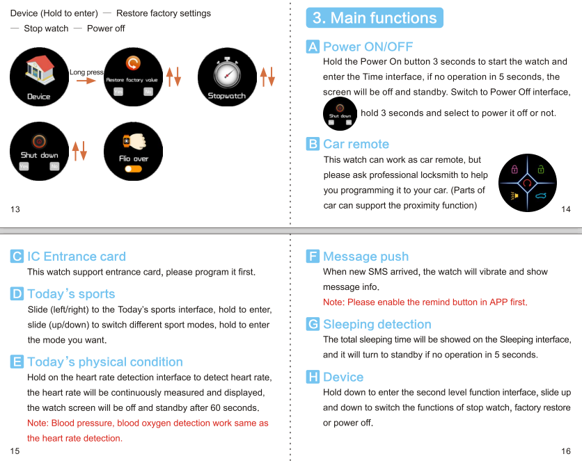 Original KEYDIY KD Smart Watch KD-SW02 cristal liquide