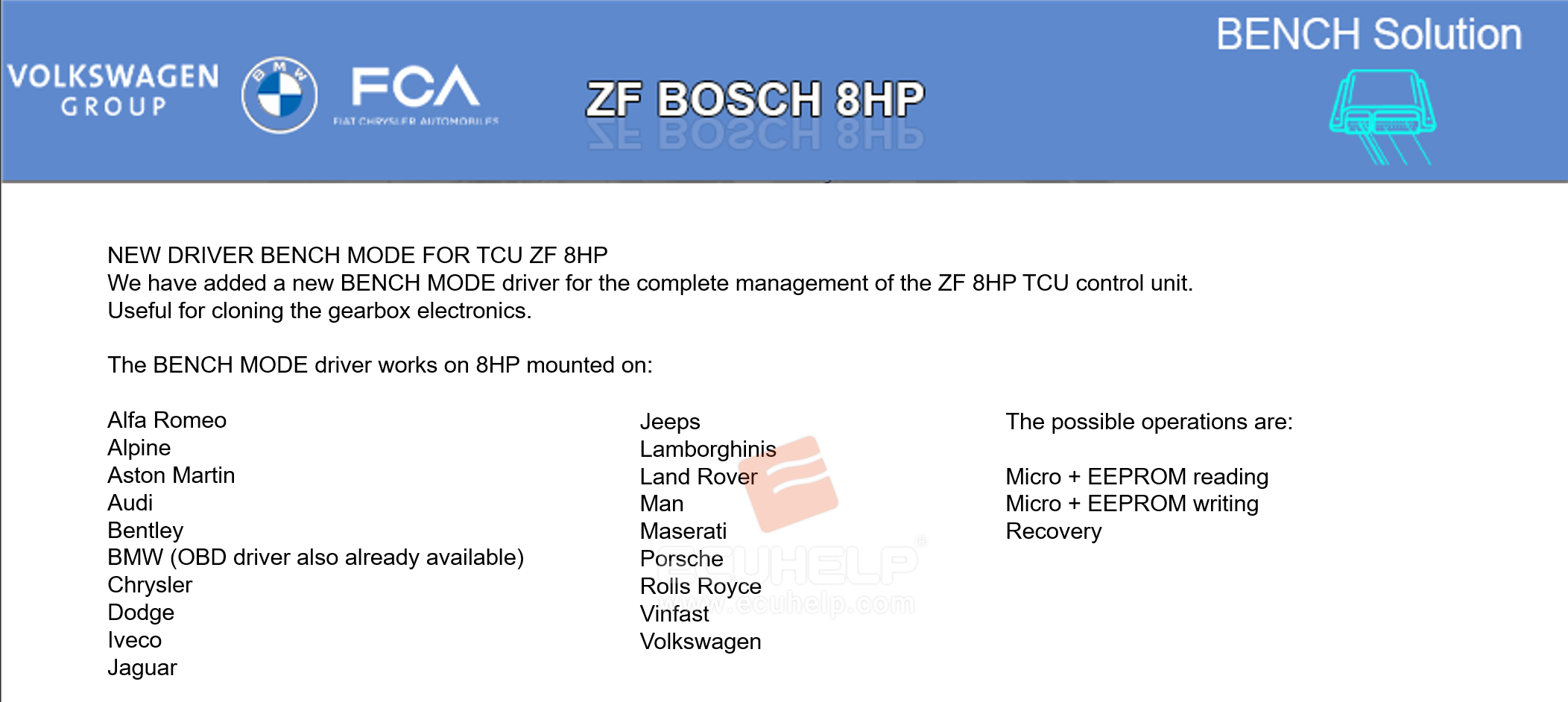 Programmateur d'ECU KT200II 