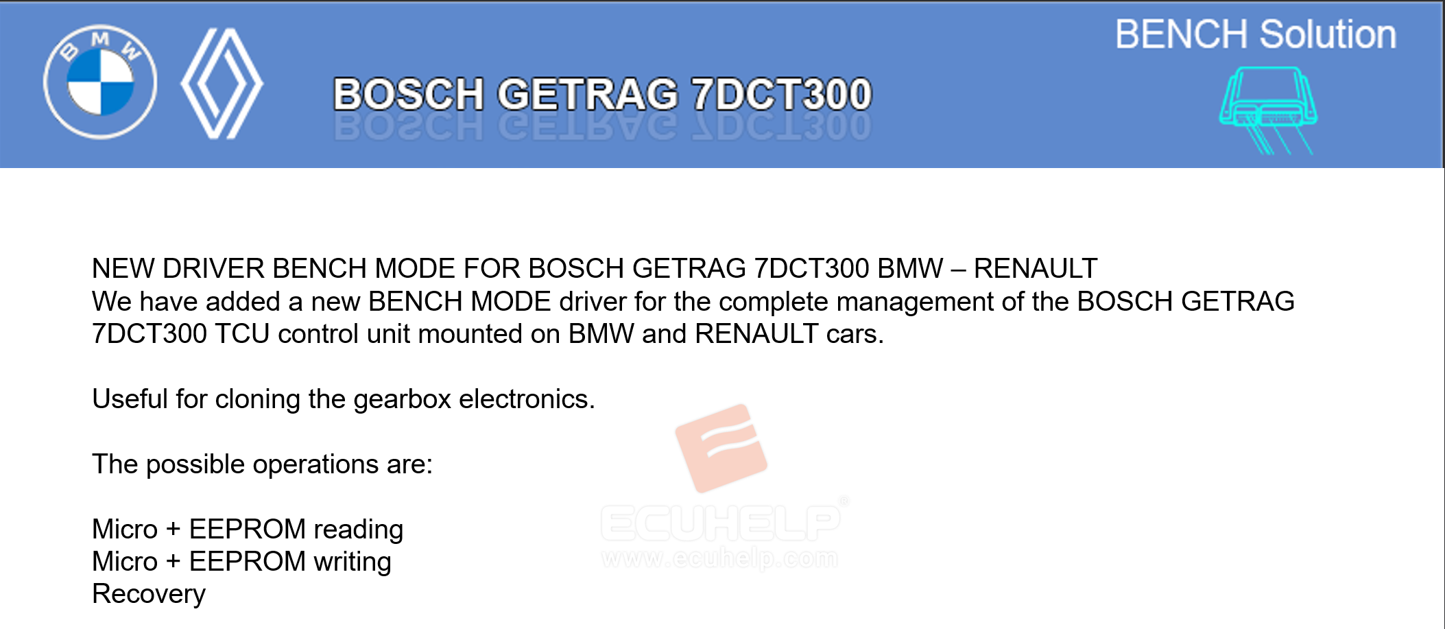 Programmateur d'ECU KT200II 