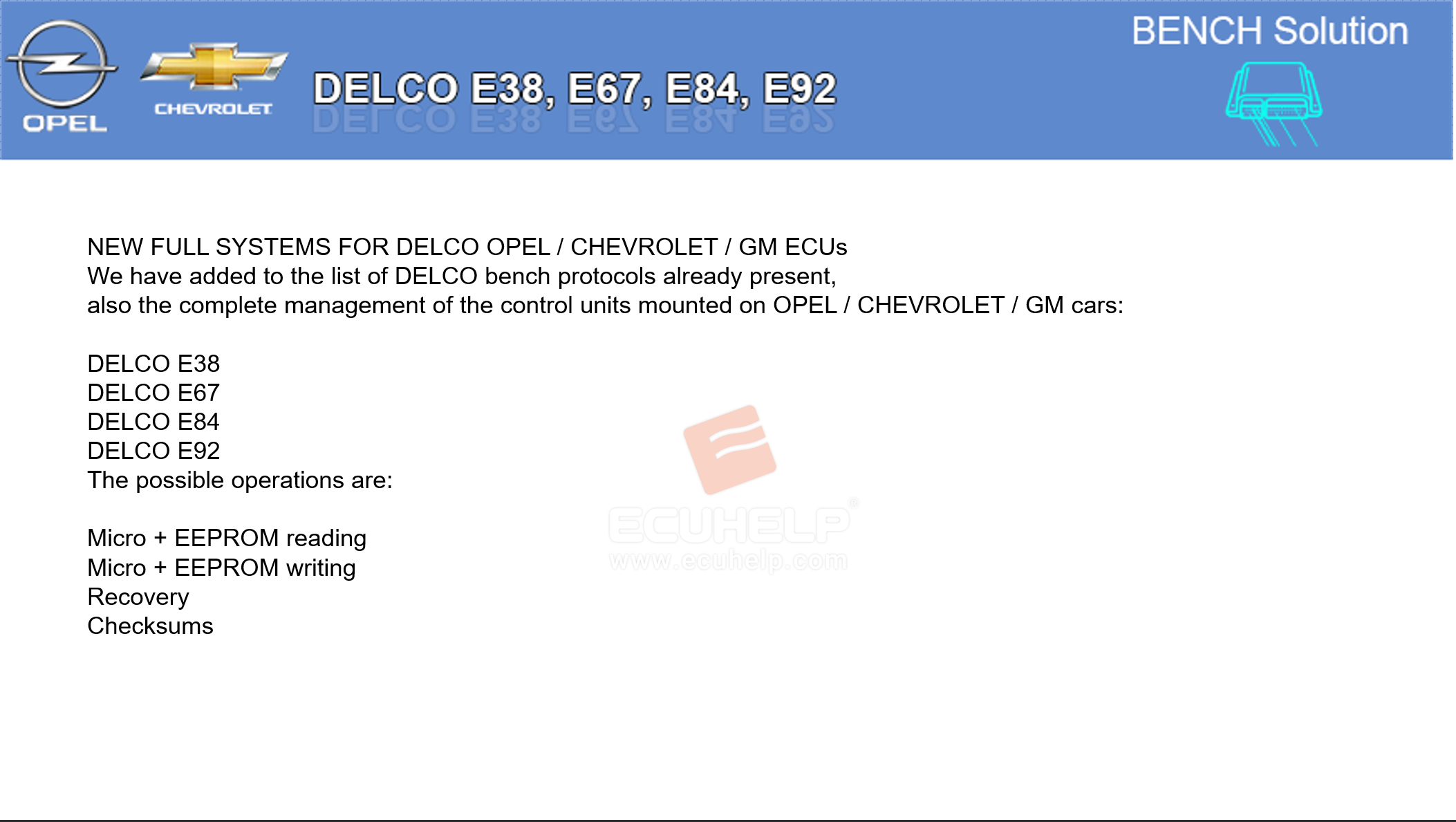 Programmateur d'ECU KT200II 
