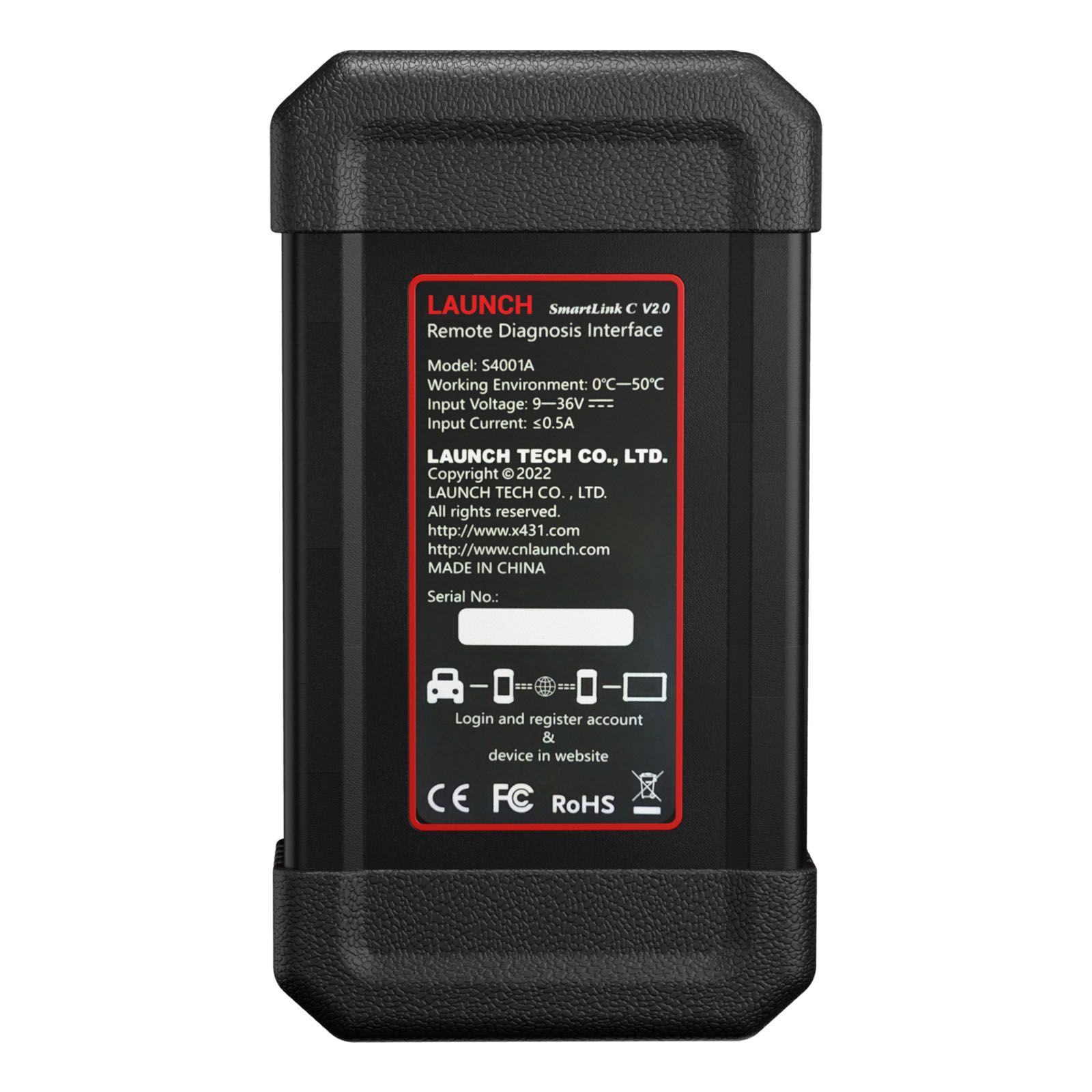 Lancement du module de camion lourd X-431 SmartLink C 2.0