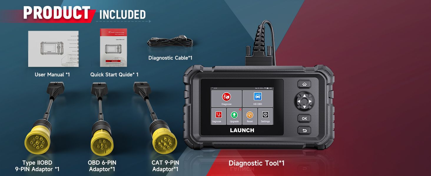 Lancement du scanner de camion lourd CRP129 HD