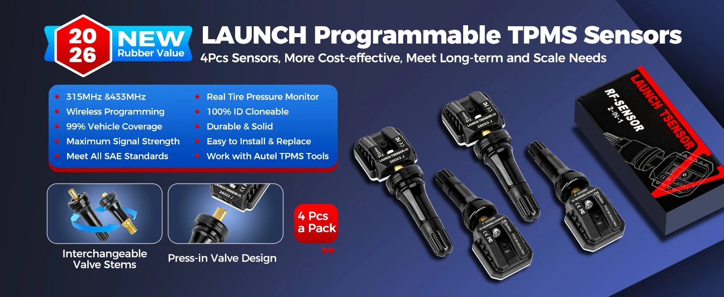 Lancement du capteur TPMS LTR05S 2in1