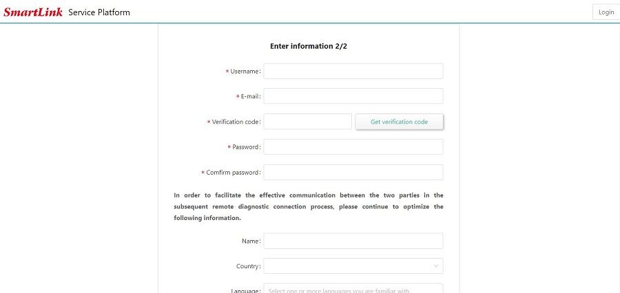 Étapes pour l'activation de SmartLink C