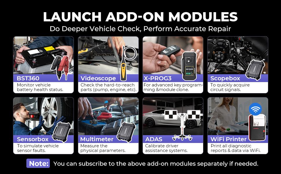 LAUNCH X431 PRO3 APEX 10 pouces scanner de diagnostic