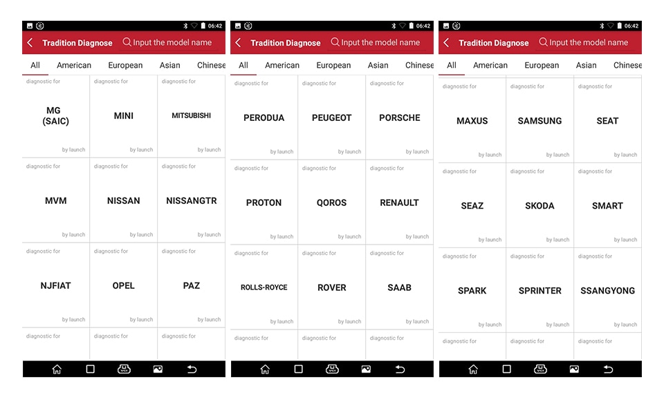 Lancer X431 ProS Mini Android Pad Diagnostics multi-système