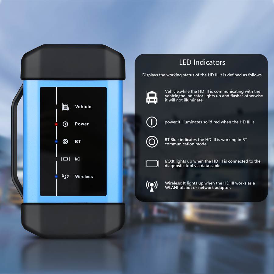 Lancement original X431 V + HD3 Wifi / Bluetooth Heavy Duty Tr