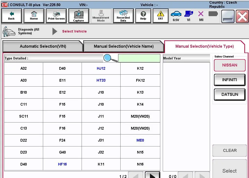 Nouveau scanner OBD2