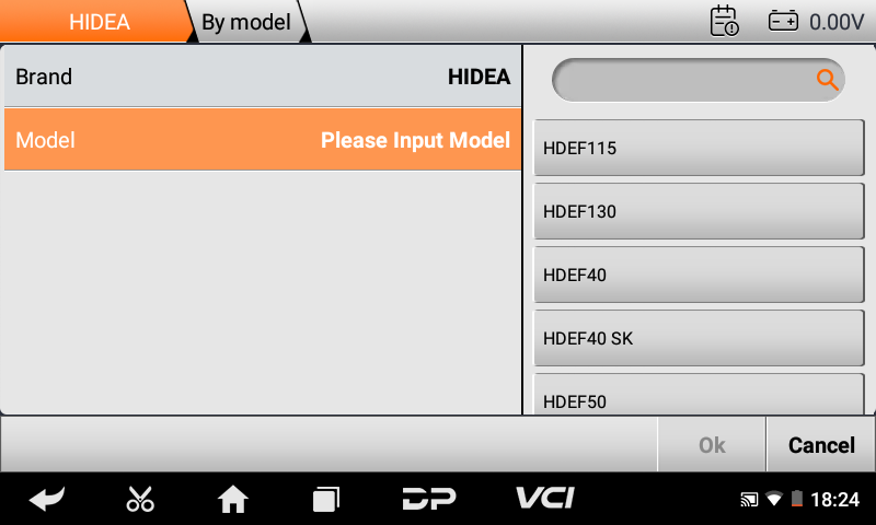 Scanner de diagnostic marin OBDSTAR ISCAN pour Hidea 