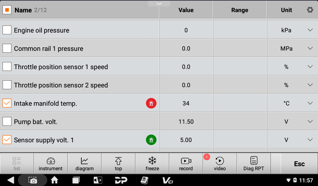 OBDSTAR ISCAN PRO SERIES pour YANMAR Marine Diagnostic Scanner