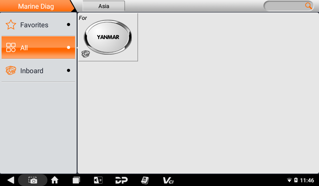 OBDSTAR ISCAN PRO SERIES pour YANMAR Marine Diagnostic Scanner