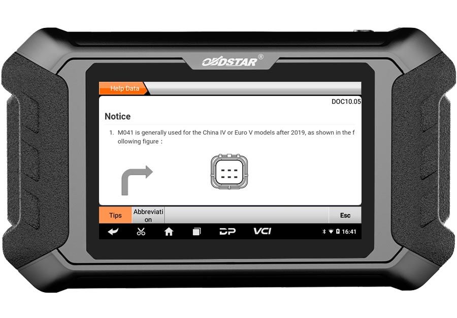 C&acirc;ble OBDSTAR M041 