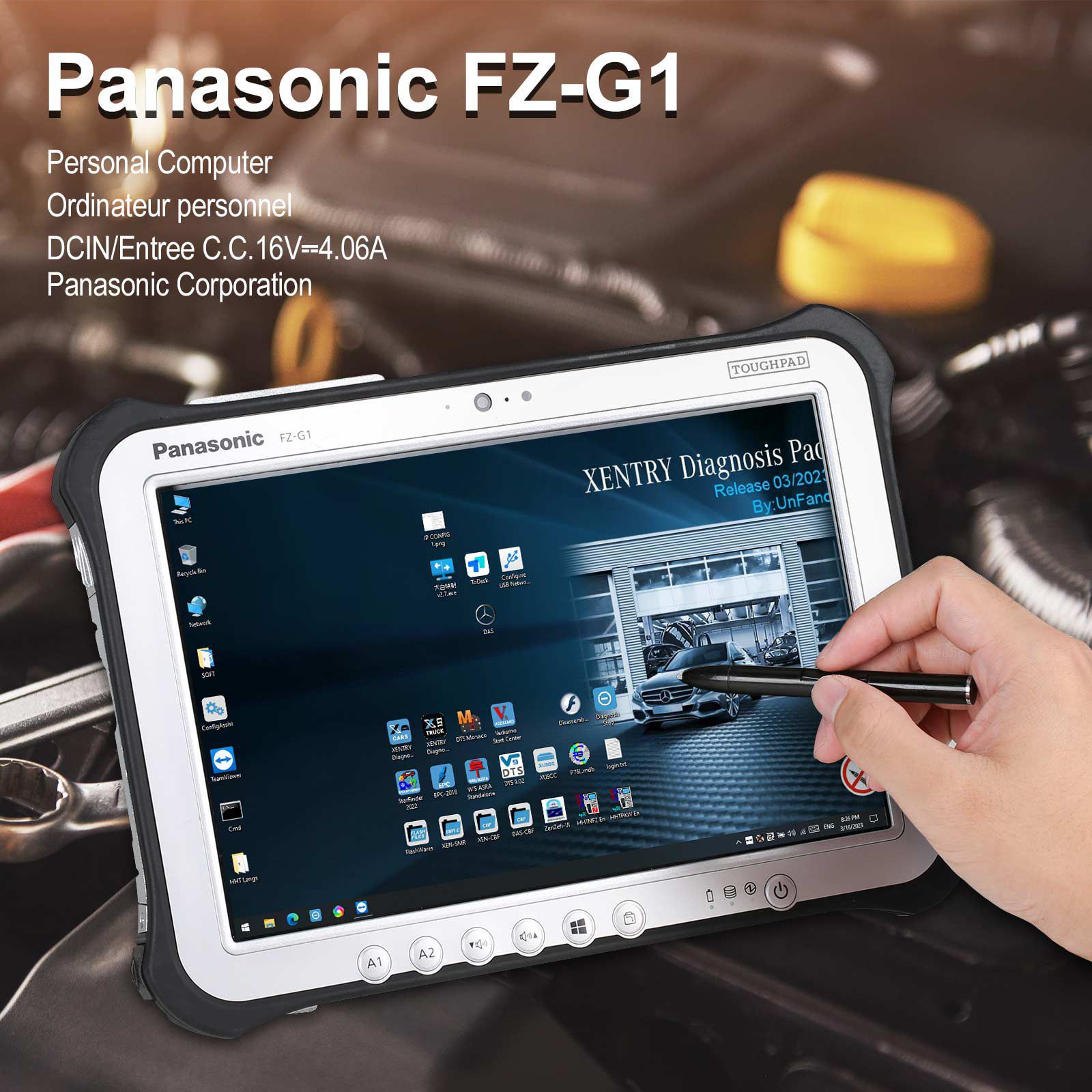 Panasonic FZ - G1 I5 troisième génération de tablette 8G