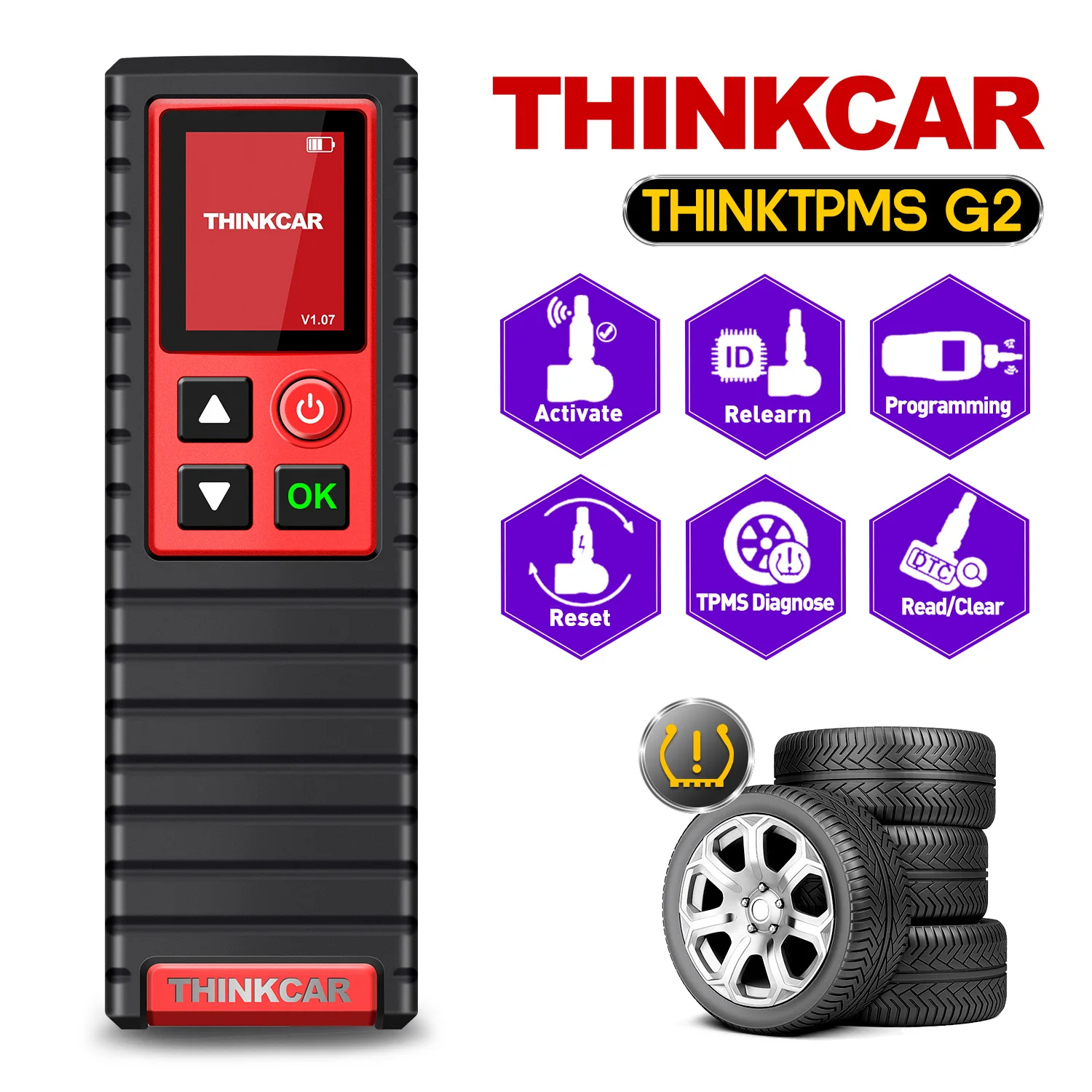 THINKCAR THINKTPMS G2 – Outil de diagnostic TPMS pour ac