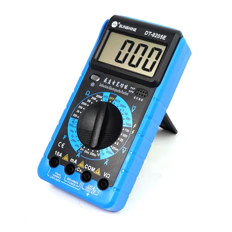 Multimètre numérique SUNSHINE DT-9205E