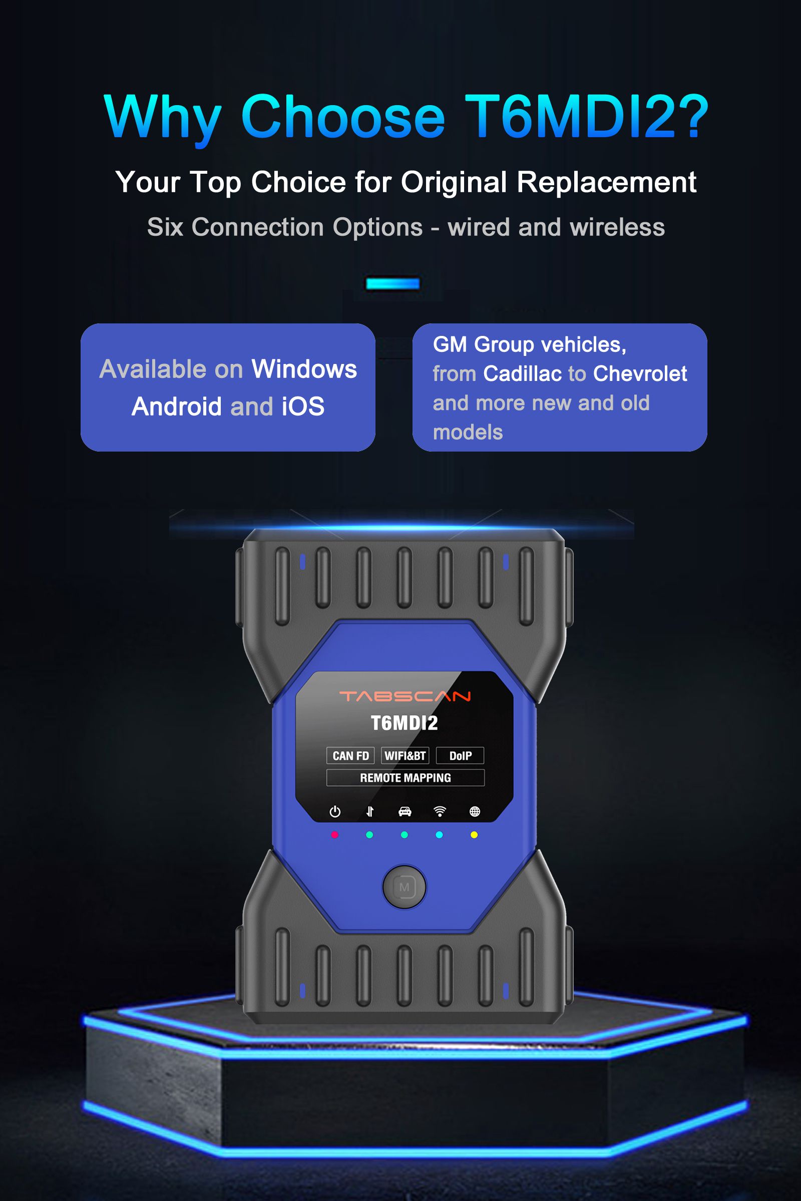 Outil de diagnostic tabscan t6mdi2 oelevel