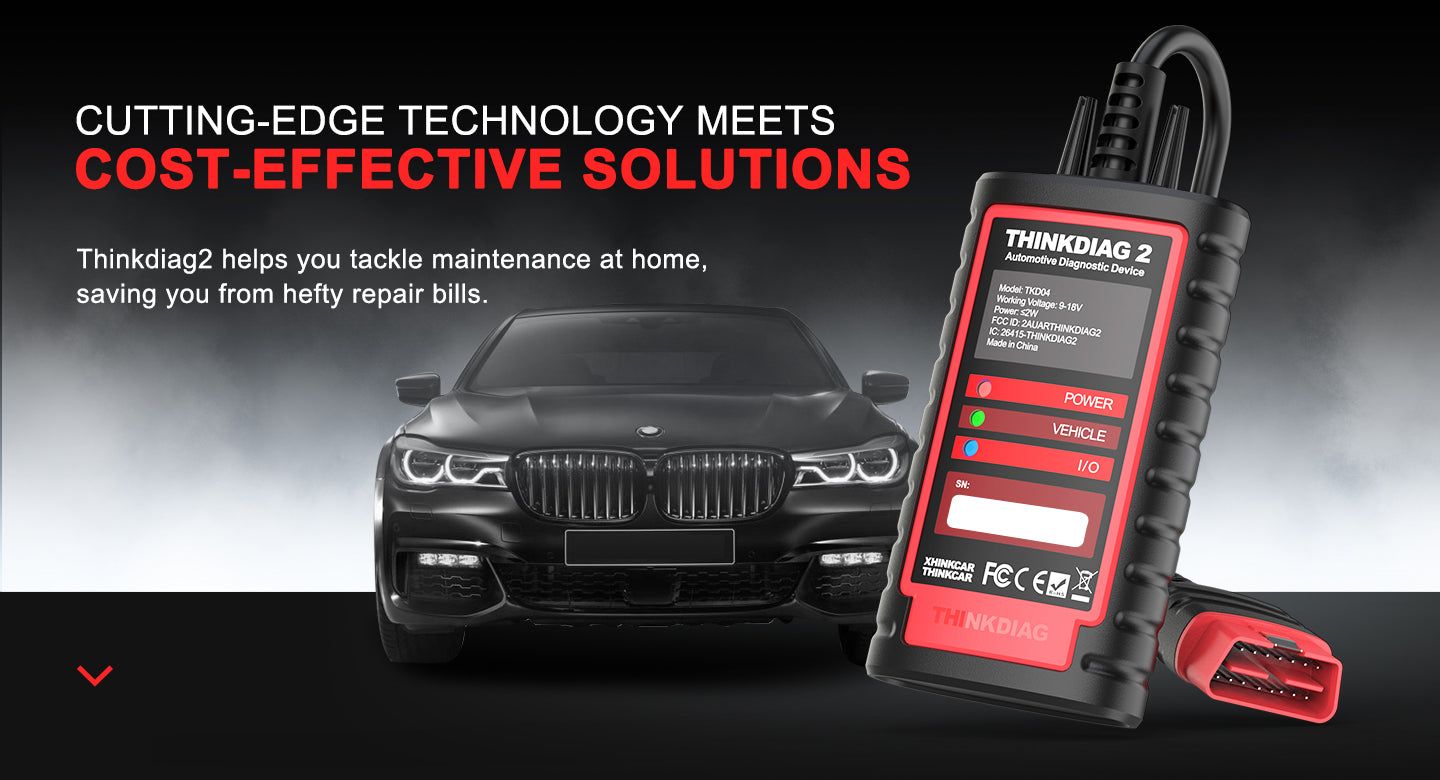 THINKCAR Thinkdiag2 Scanner de diagnostic bidirectionnel de tout le syst&egrave;me