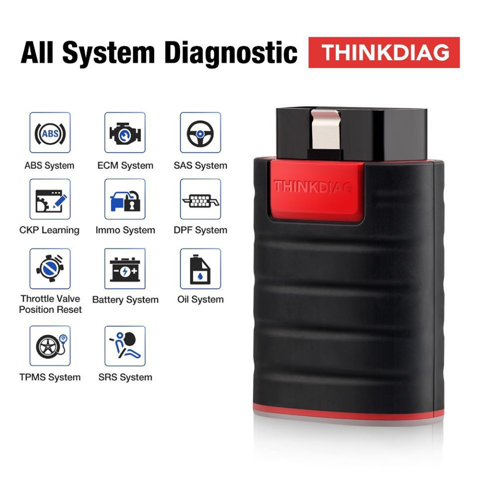 Thinkcar thinkdiag système complet OBD2 Diagnostic tool