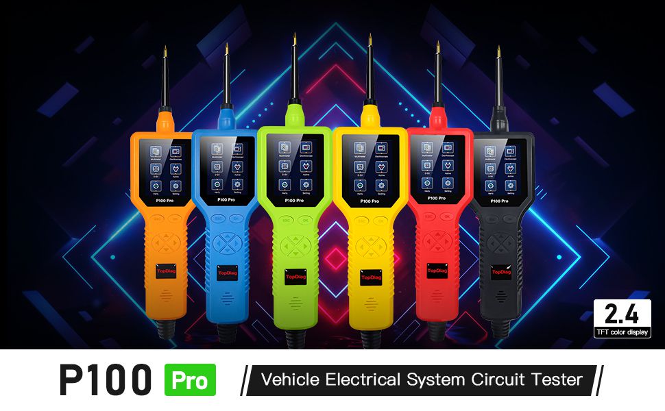Testeur de circuit automobile topdiag p100 pro Power Probe