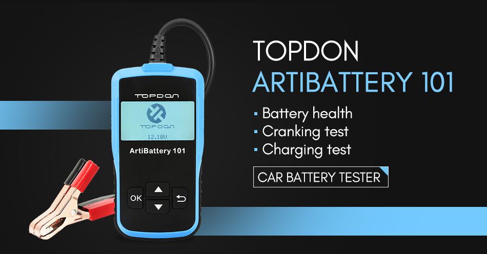 Topdon ab101 testeur de batterie automobile