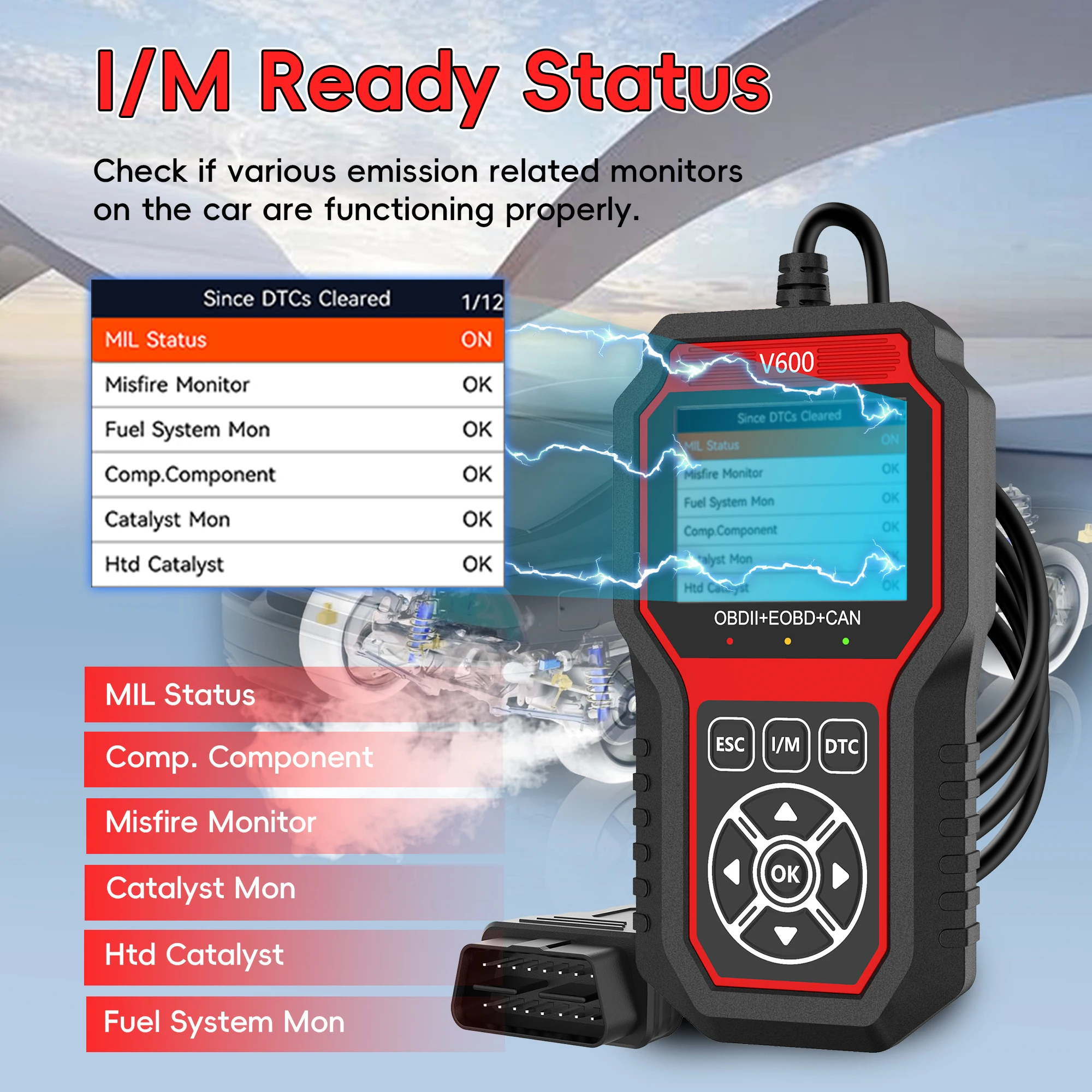 V600 scanner OBD2