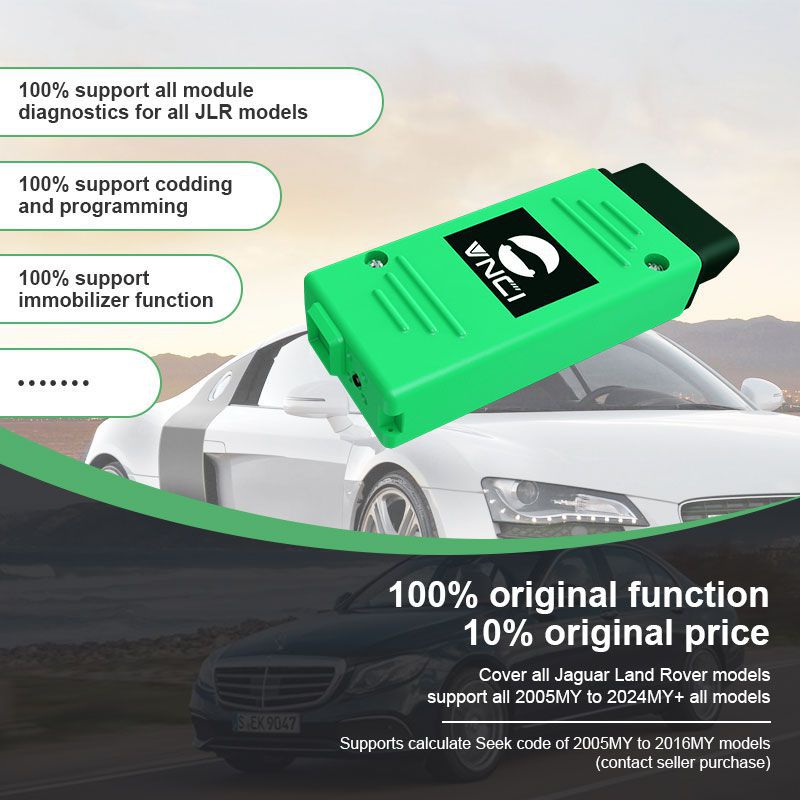 Le scanner de diagnostic vnci de jlr doip jaguar land rover prend en charge SDD Pathfinder