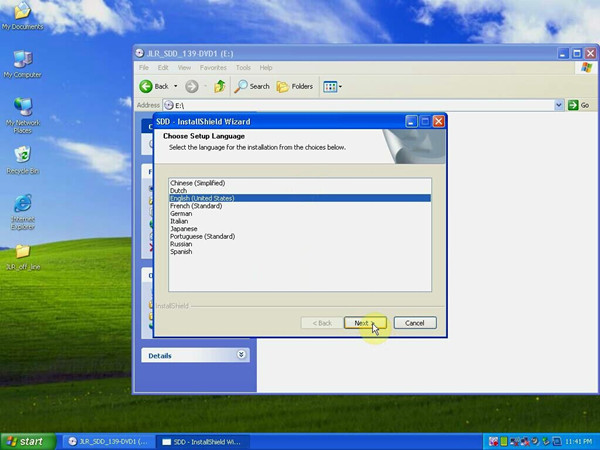 Jlr V139 Langues prises en charge