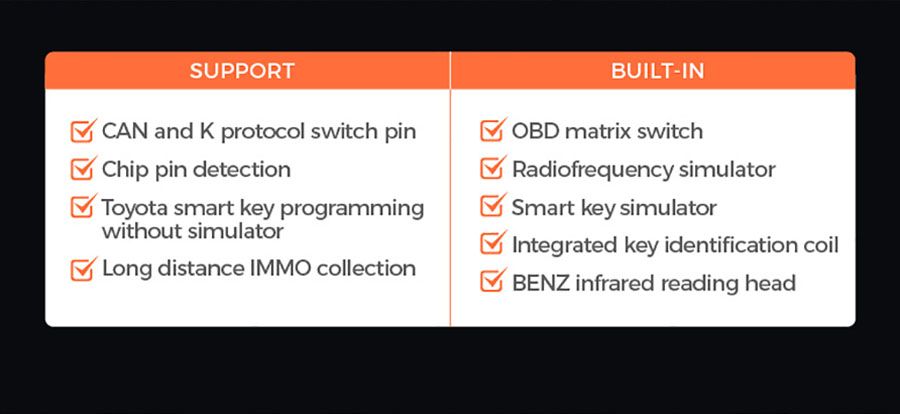XHORSE XDKP00EN KEY TOOL PLUS Version avanc&eacute;e Programmateur tout-en-un