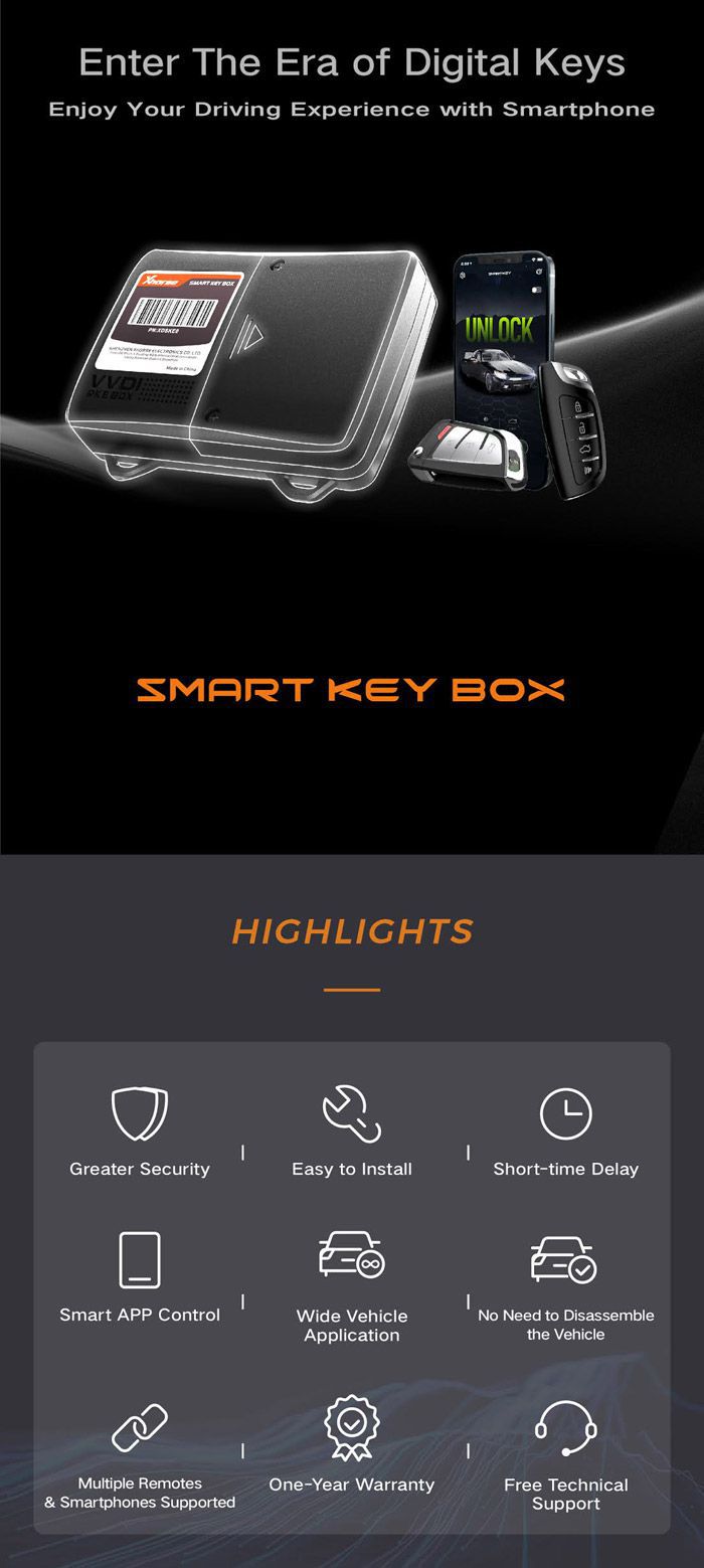 Xhorse Smart Key Box xdse0en