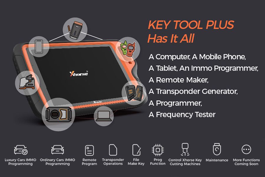 XHORSE XDKP00EN KEY TOOL PLUS Version avanc&eacute;e Programmateur tout-en-un