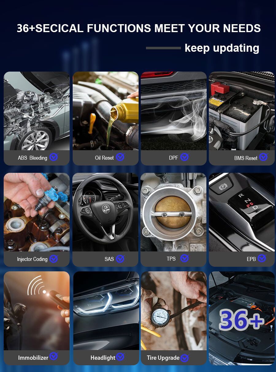 Outil de diagnostic automobile XTOOL D7