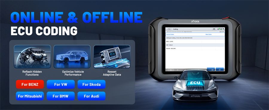 XTOOL D9 MAX scanner de diagnostic professionnel