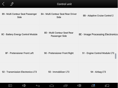 XTOOL EZ500 Affichage de diagnostic complet 19