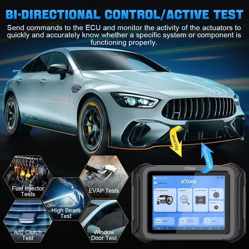 XTOOL X100 MAX 2 avec outil de programmation et de diagnostic cl&eacute; J2534