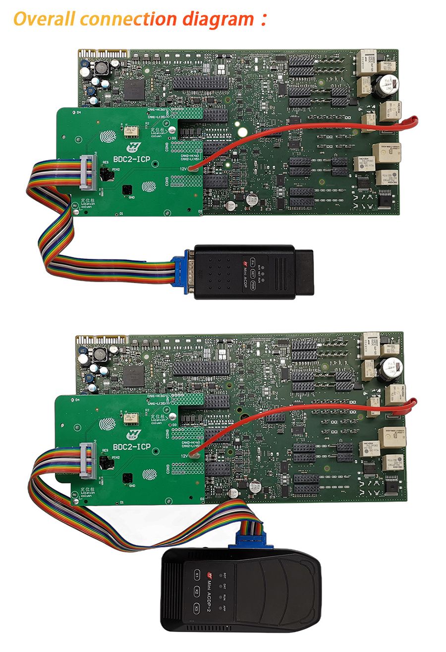 Yanhua Mini ACDP-2 Module 38 pour BMW Série G BDC2 Correspondance d'immobilisateur et ajout de clés